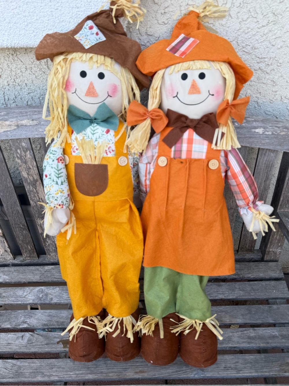Scarecrow Set - home decor fall holiday new